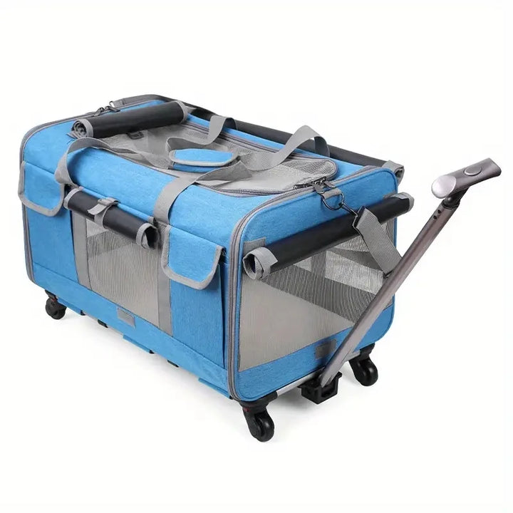 "Foldable Extra-Large Pet Travel Trolley" - Image 11