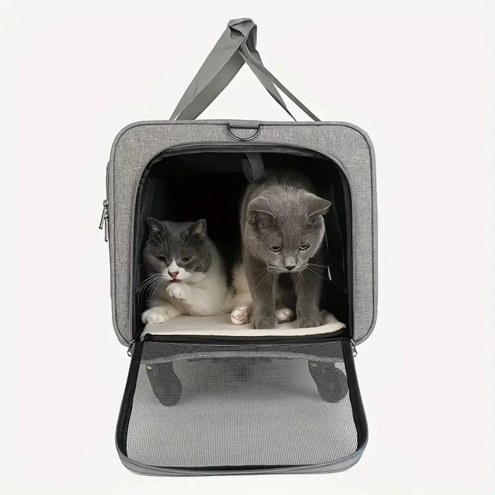 "Foldable Extra-Large Pet Travel Trolley" - Image 2