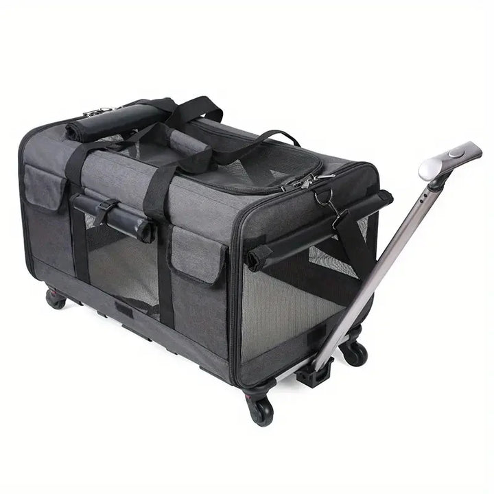 "Foldable Extra-Large Pet Travel Trolley" - Image 8