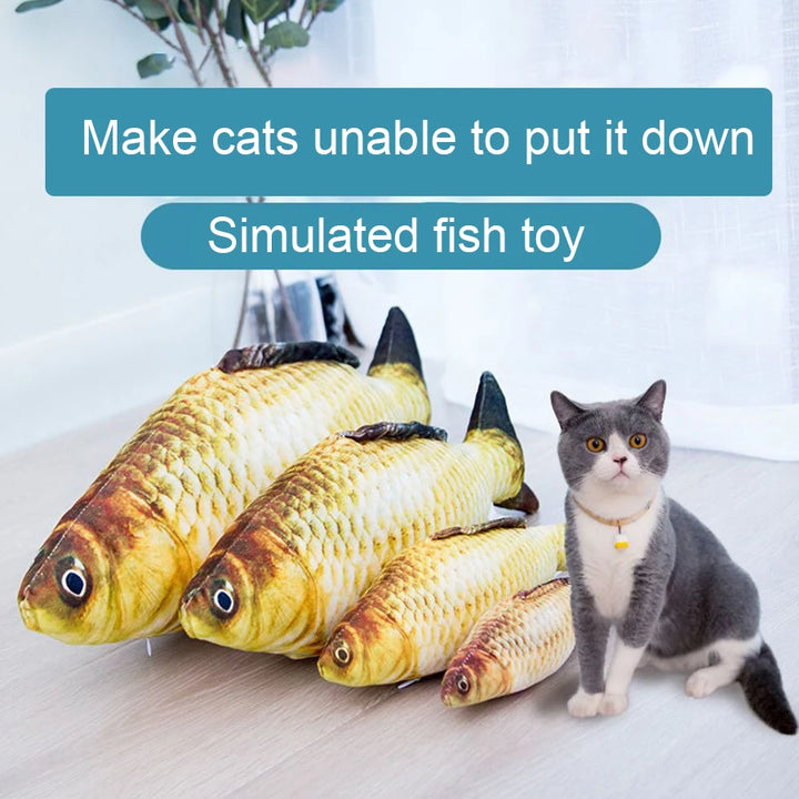 "Catnip-Infused Dental Health Cat Toy" - Image 1