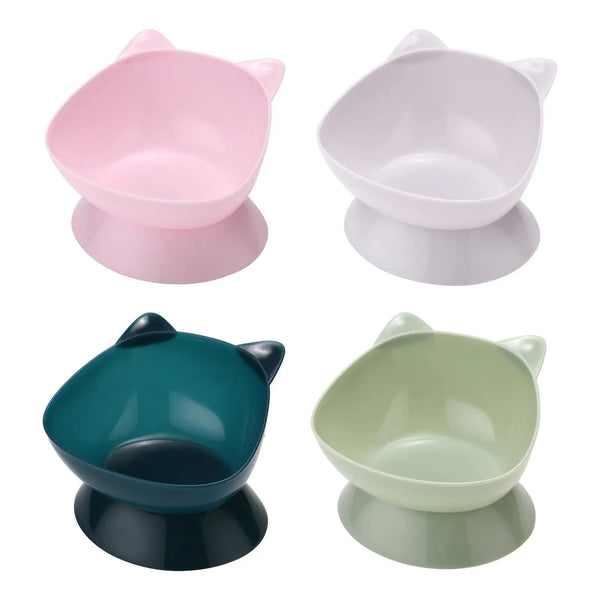 "Ergonomic Raised Pet Feeder" - Image 1