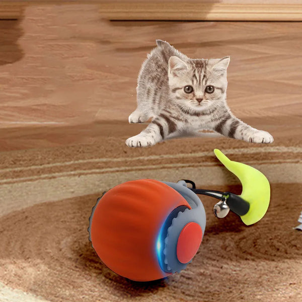 "Interactive Electric Cat Ball Toy"