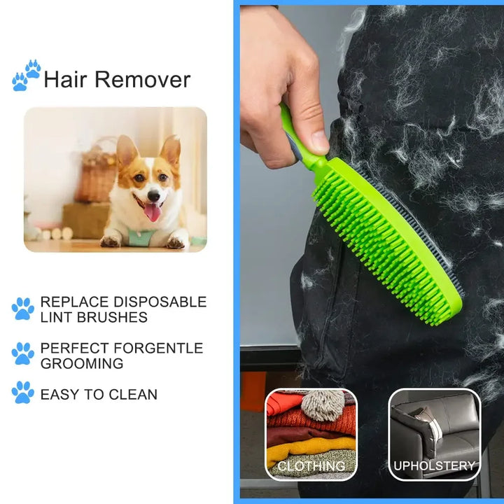 "Durable Rubber Pet Hair Remover" - Image 3